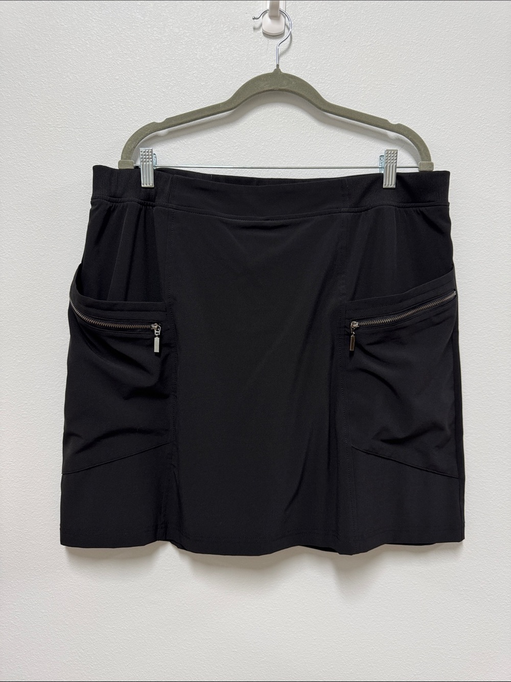 Chico's Black Elastic Waist Skirt